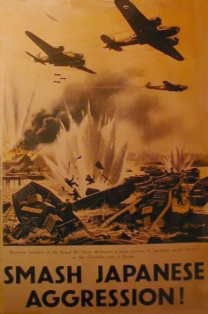 Blenheim Poster bombing Japs
