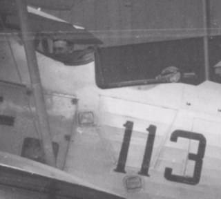 Hind K6796 Heliopolis closeup cockpit 1939 113 squadron